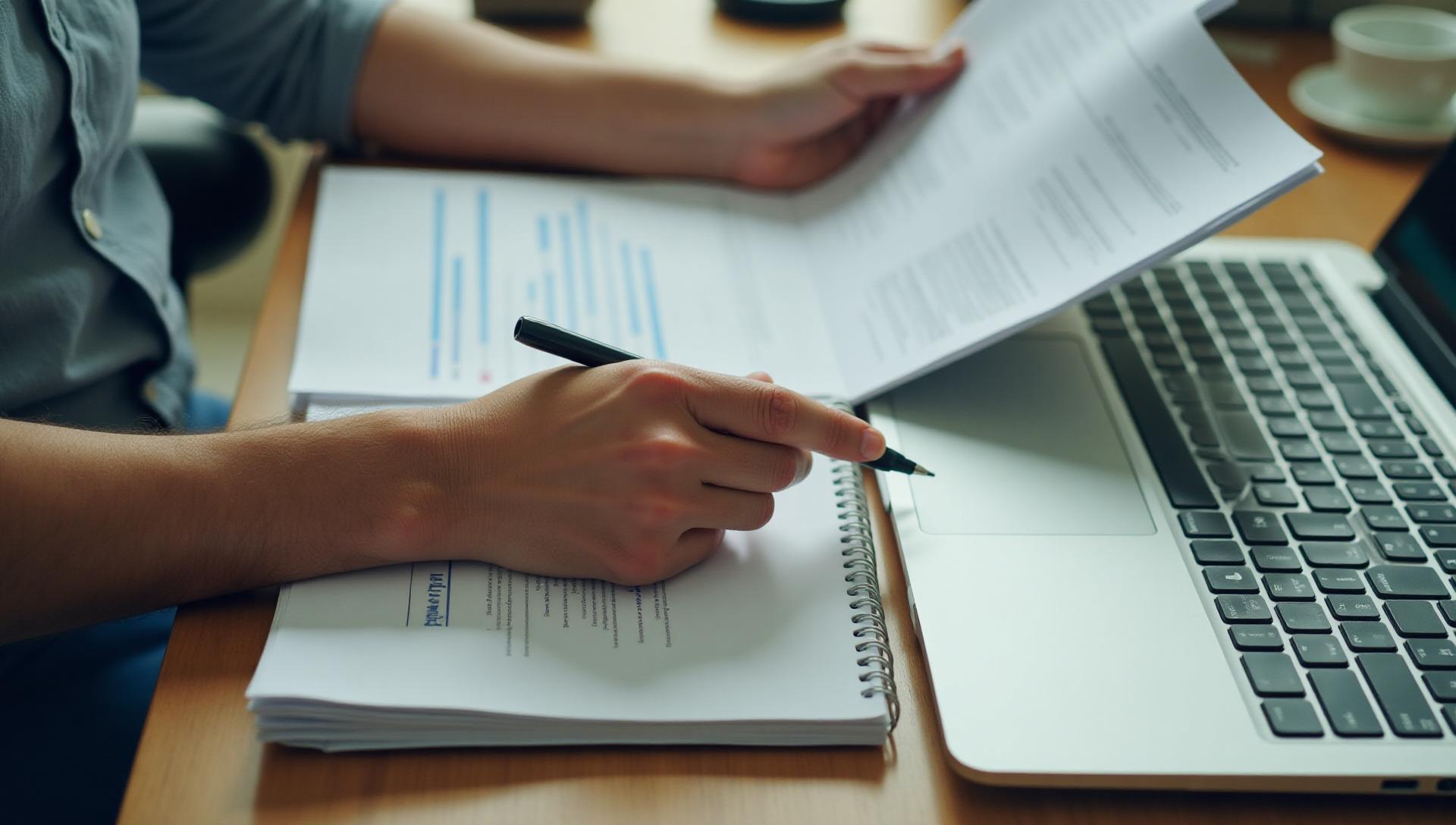 New York City business owner preparing business for sale with document organization and financial statement review